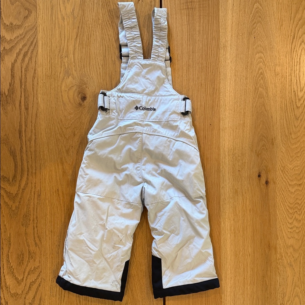 Columbia Toddler Light Gray Snow Bib